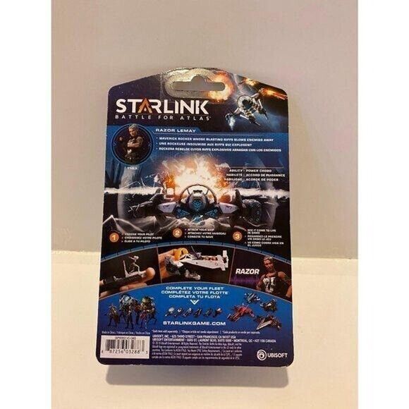 Starlink Character Pilot Razor Lemay Battle For Atlas Video Game Figure - Picture 3 of 3